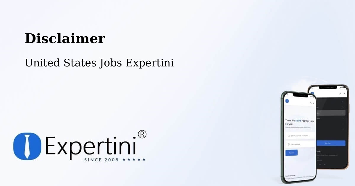 Disclaimer – Cherokee - United States Jobs Expertini